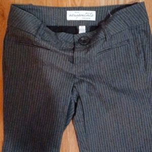 Aeropostale business pants size 1/2 gray with stripes